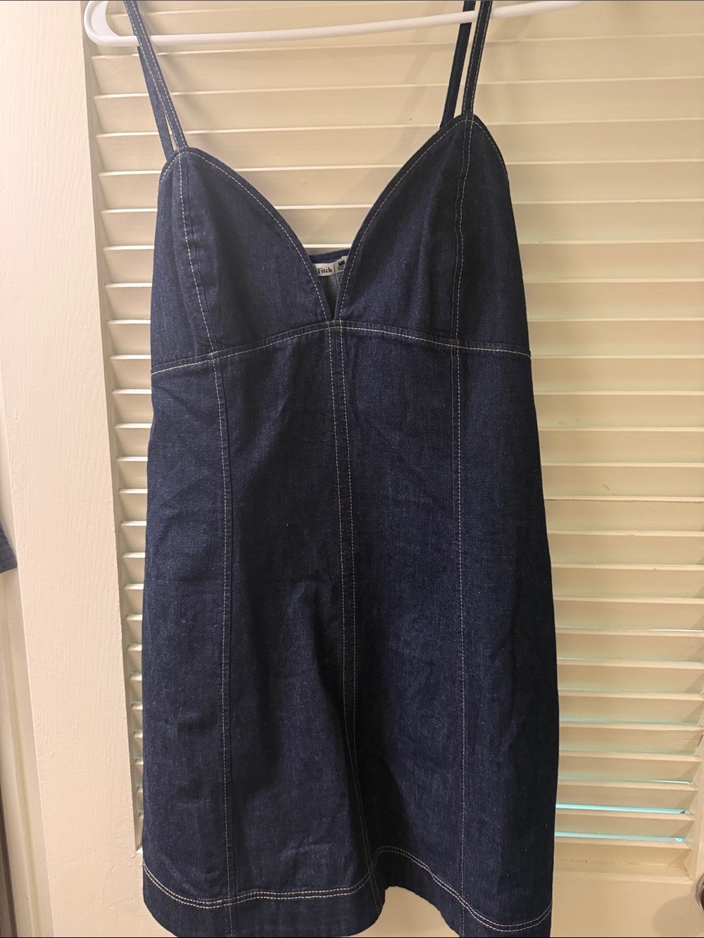 Abercrombie & Fitch Dark Blue Denim Mini Dress